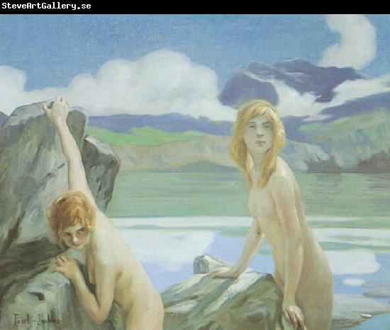 Paul Emile Chabas Two Bathers